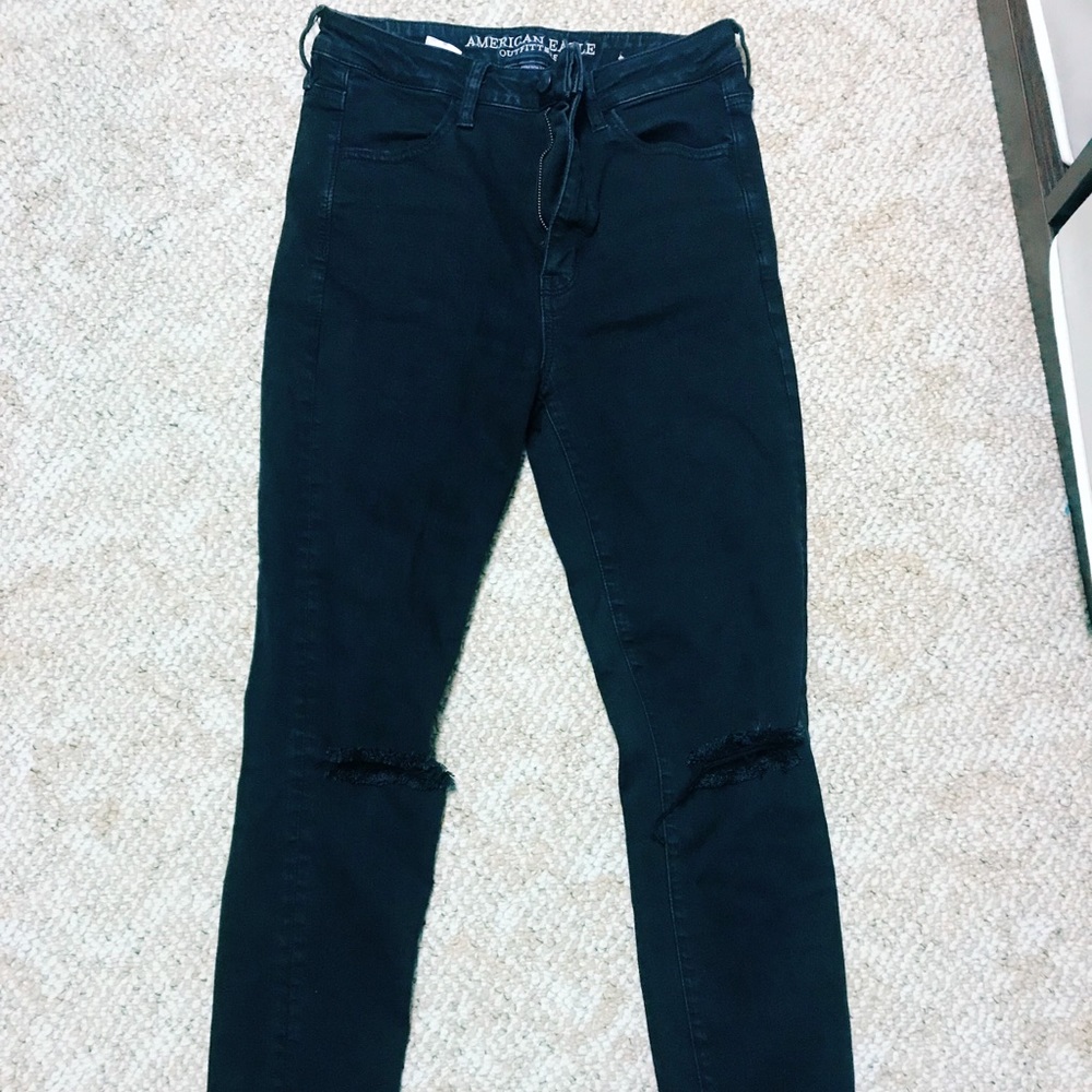 Black Ripped Jeans